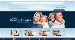 Desktop Screenshot of gentryfamilydentistry.com